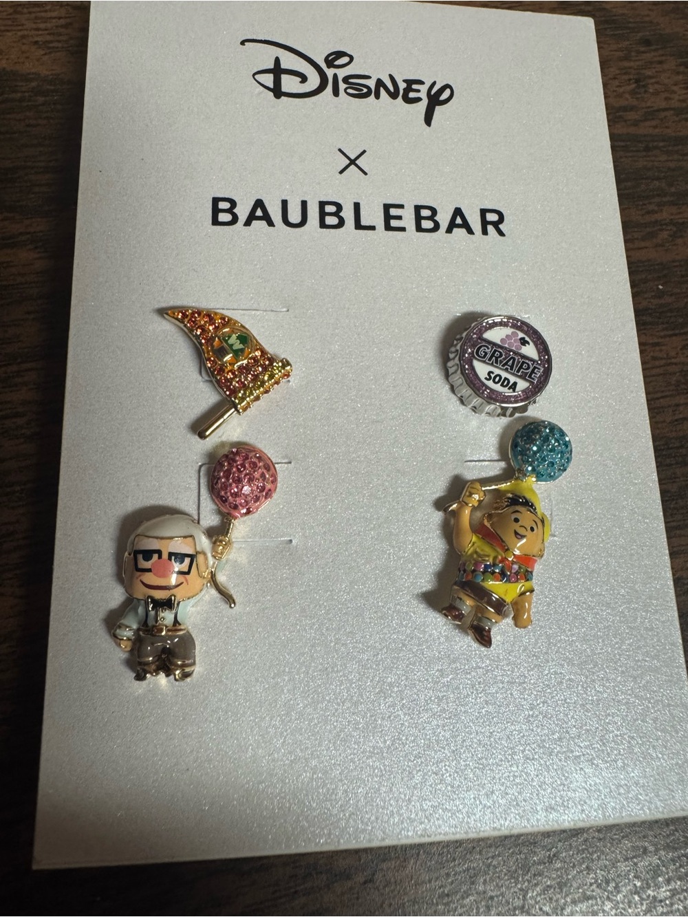 Disney Baublebar Up Carl and Russell Dynamic Duo Earring Set